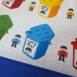 【再販】LEGO風　お弁当袋&コップ袋セット 2枚目の画像