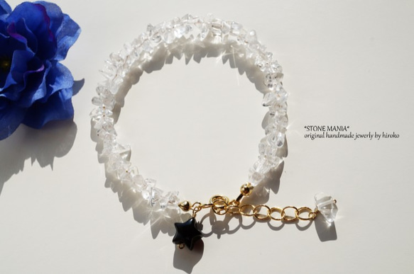 ♡Rock crystal♡Shine bracelet♡ 第3張的照片