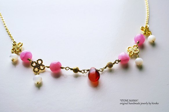 ♡Petit printemps♡fleur necklace♡ 第1張的照片