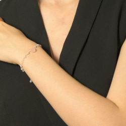 小巧玫瑰手鍊 Petit Rose bracelet B0019 第2張的照片