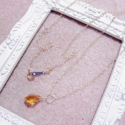 黃水晶項鍊珠寶狀態 Cytrin necklace Jewely Condition（14kgf） N0014 第4張的照片