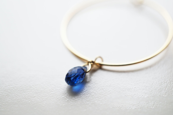 【售完即止】藍晶石 Amulet Foop 耳環 P0066 第1張的照片