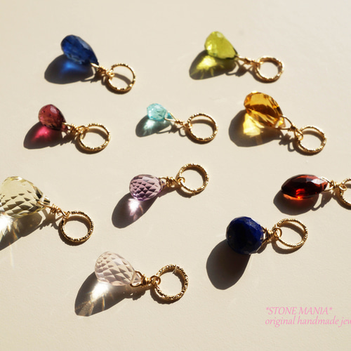 ローズドフランス アメジストアミュレットチャーム Rose de France