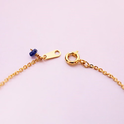 ロイヤル/ブルーサファイアブレスレット  Royal Blue sapphire Bracelet B0057 4枚目の画像