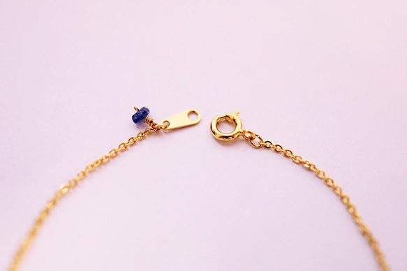 ロイヤル/ブルーサファイアブレスレット  Royal Blue sapphire Bracelet B0057 4枚目の画像