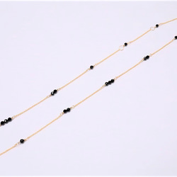 Black Swan Spinel Necklace N0019 第3張的照片