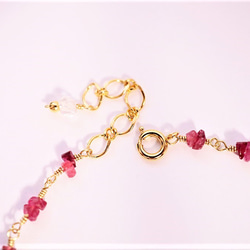 TEARS OF PLANET Tourmaline＆Hermakkey Bracelet B0060 第4張的照片