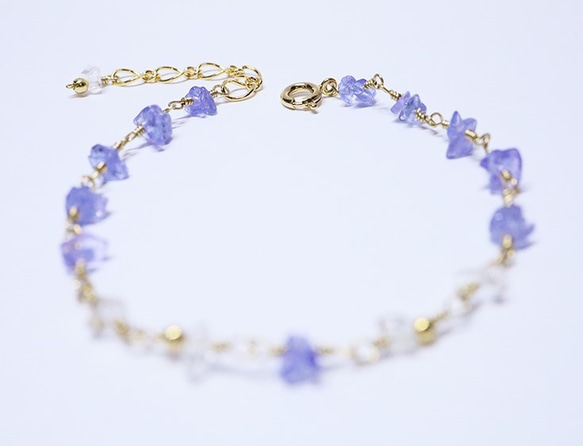 TEARS OF EARTH Tanzanite＆Hermakkey Bracelet B0061 第5張的照片