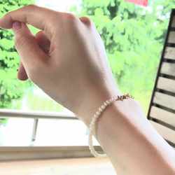 TSUNAGARU/淡水真珠パールブレスレット　Freshwater Pearl Bracelet B0063 4枚目の画像