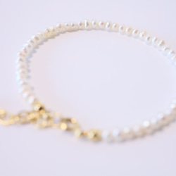 TSUNAGARU/淡水真珠パールブレスレット　Freshwater Pearl Bracelet B0063 1枚目の画像