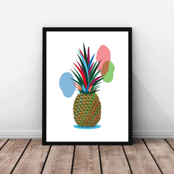 オリジナルハンドメイドカラフルパイナップル