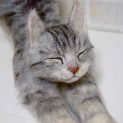 シャム猫の子猫 羊毛フェルト studio＊coup 通販 12040428