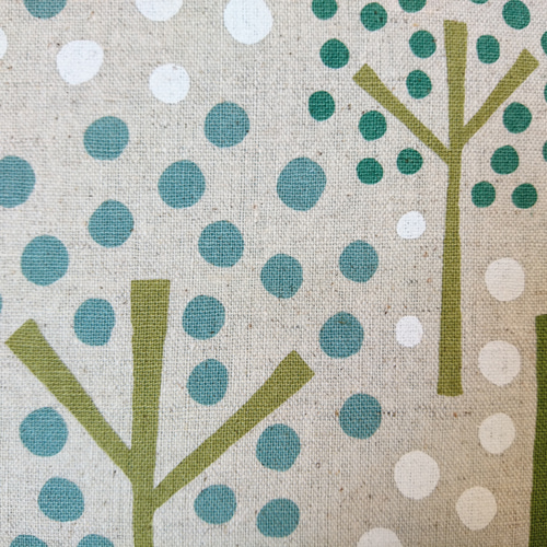 森の木々たち ファブリックパネル 20×20cm 2枚セット その他インテリア