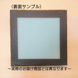 エンドウ豆のファブリックパネル 30×30cm 6枚目の画像