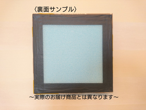 エンドウ豆のファブリックパネル 30×30cm 6枚目の画像