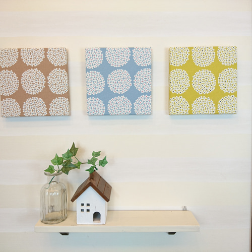 ファブリックパネル＊ハワイアン①クリームイエロー 【公式通販】