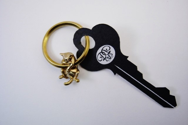 コテツ　ネコのキーリング　【vita】