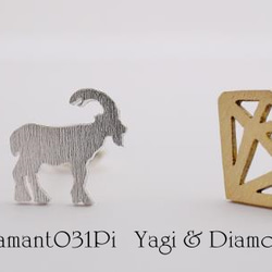 Yagi & Diamond　ピアス　【adamant031Pi】 2枚目の画像