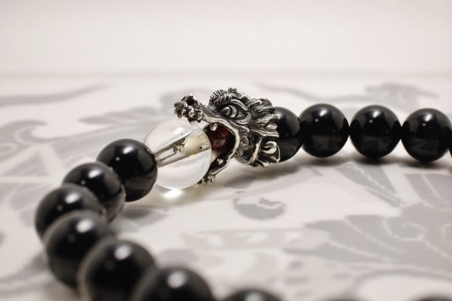 黒龍　ブラックオニキスのブレスレット