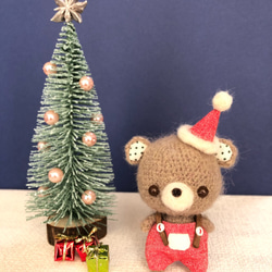 クリスマスを楽しむ くまさん あみぐるみ ＊37niom＊ 通販 16959902