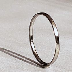 純鉑 Pt999 錘形戒指 1.9mm 第2張的照片
