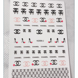 ネイルシール ブランドロゴ・アルファベットセット ネイルシール ブランドロゴ・アルファベットセット アルファベット