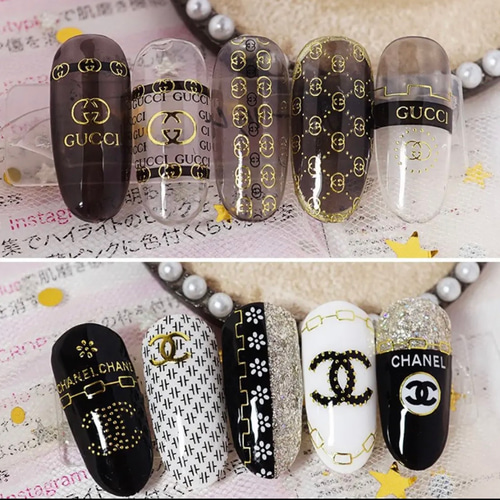 ネイルシール ブランドロゴネイルシール ブランドロゴシール ブランド