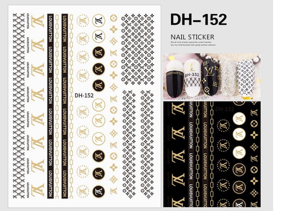 ネイルシール ブランドロゴネイルシール ブランドロゴシール ブランド