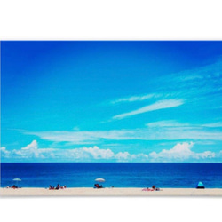 アートポスター/ Calm beach おしゃれインテリア・ハワイ☆ 7枚目の画像