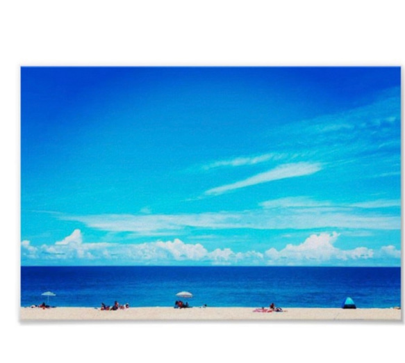 アートポスター/ Calm beach おしゃれインテリア・ハワイ☆ 7枚目の画像