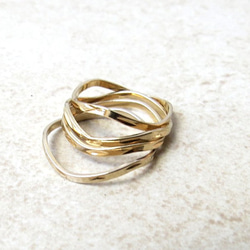 gold knuckle ring　ナックルリング4点セット 3枚目の画像