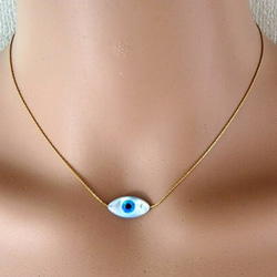 evil eye necklace　アイネックレス 1枚目の画像