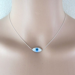 evil eye necklace　アイネックレス 3枚目の画像