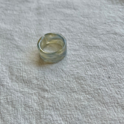 acrylic ring アクリルリング 2枚目の画像