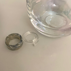 clear ring クリアリング 2枚目の画像