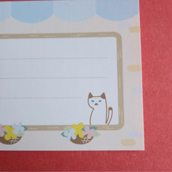 【シャム猫ハウス】ラベルシール　3柄×4枚(12枚)　　宛名やメッセージ、ノートに貼り付けて♪ 6枚目の画像