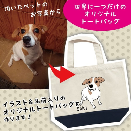 オーダーページ パネル メリーゴーランド フルーツ ポーチ トート