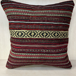 クッションカバー 刺繍 ビーズ カンタキルト 40cmx40cm
