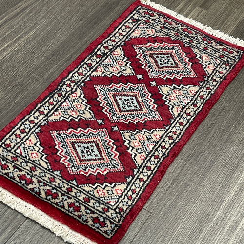 手織り絨毯 ヴィンテージラグ オールド絨毯 パキスタン絨毯 あがり