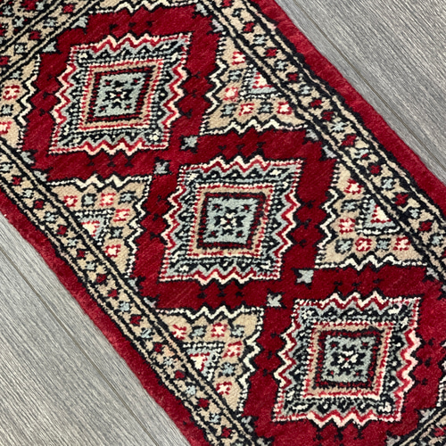 手織り絨毯 ヴィンテージラグ オールド絨毯 パキスタン絨毯 あがり