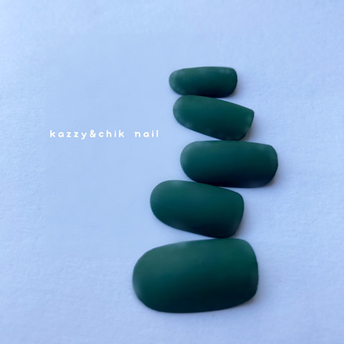 ネイルチップ 〜単色M No.7〜 ネイルチップ（つけ爪） kazzy&chik nail