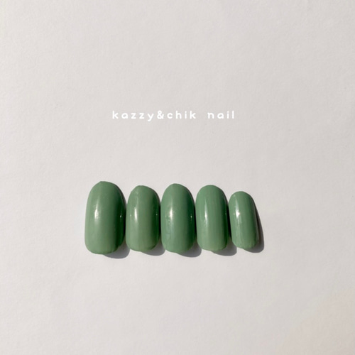 ネイルチップ 〜単色 No.11〜 ネイルチップ（つけ爪） kazzy&chik nail