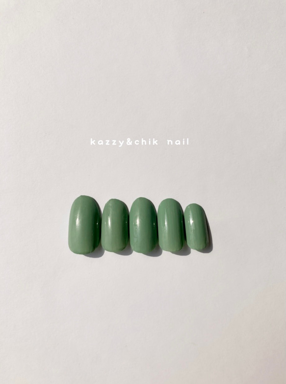 ネイルチップ 〜単色 No.11〜 ネイルチップ（つけ爪） kazzy&chik nail