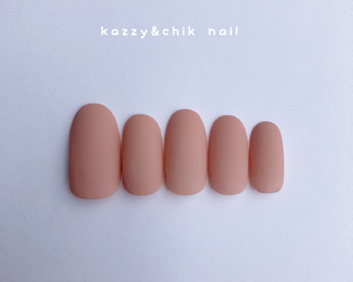 ネイルチップ 〜単色M No.12〜 ネイルチップ（つけ爪） kazzy&chik