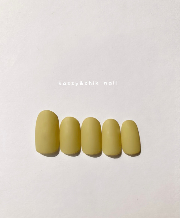 ネイルチップ 〜単色M No.15〜 ネイルチップ（つけ爪） kazzy&chik