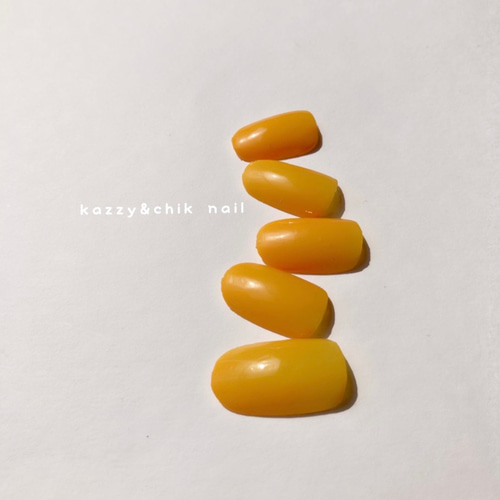 ネイルチップ 〜単色 No.16〜 ネイルチップ（つけ爪） kazzy&chik nail