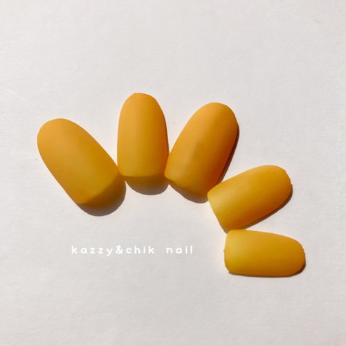 ネイルチップ 〜単色M No.16〜 ネイルチップ（つけ爪） kazzy&chik