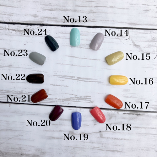 ネイルチップ-20 ネイルチップ 〜単色 No.20〜 ネイルチップ（つけ爪