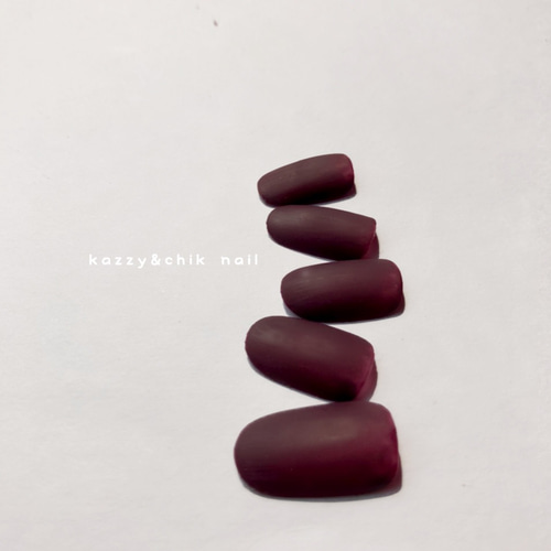 ネイルチップ 〜単色M No.20〜 ネイルチップ（つけ爪） kazzy&chik