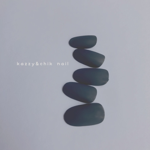 ネイルチップ 〜単色M No.24〜 ネイルチップ（つけ爪） kazzy&chik